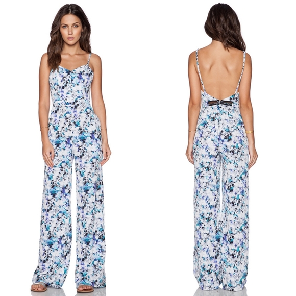 SAM EDELMAN Photo Floral Jumpsuit, 8 - Picture 1 of 6